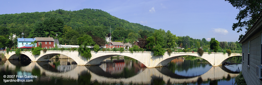 Shelburne Falls Flower Bridge Arches