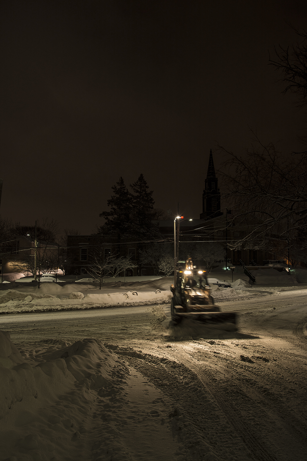 Neptune Plow at Night