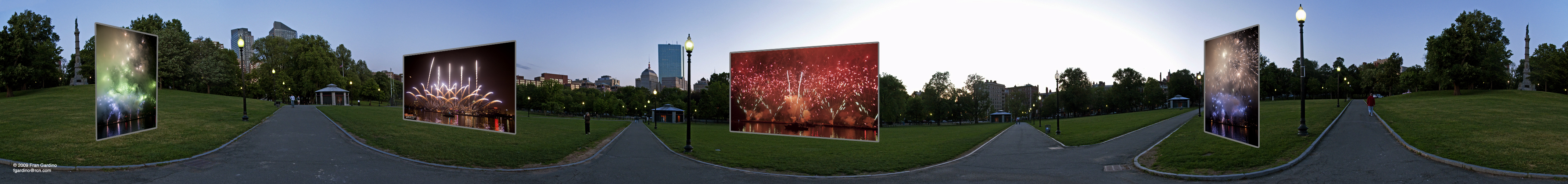 Boston Common Fireworks Proposal